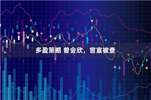 多盈策略 曾会欣,官宣被查