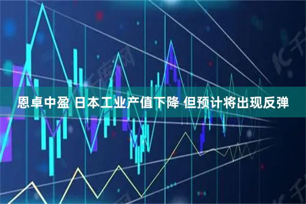 恩卓中盈 日本工业产值下降 但预计将出现反弹
